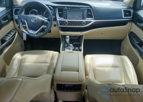 2015 Toyota Highlander Limited из США, поврежденный, VIN 5TDDKRFH9FS198404